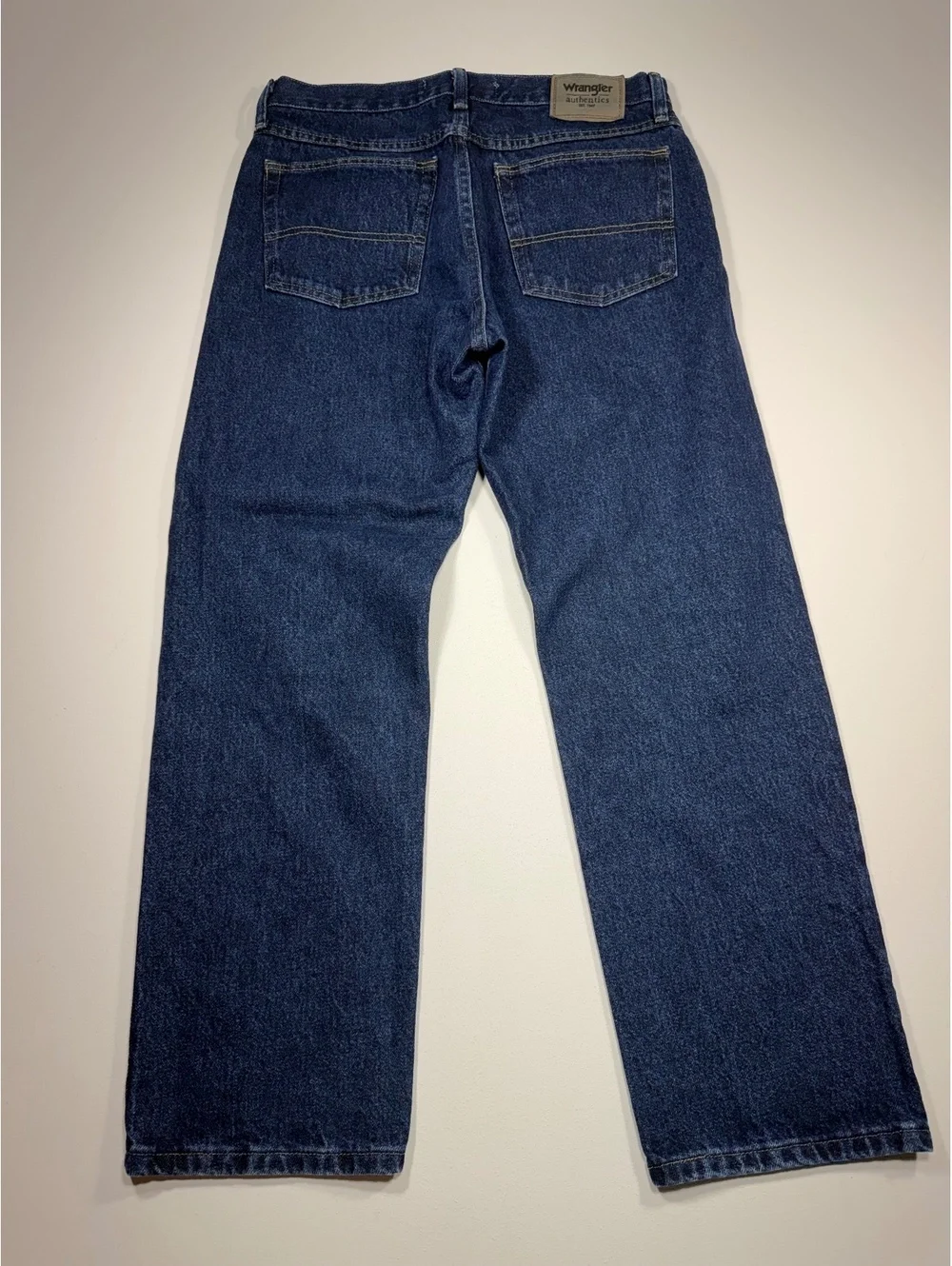 Wrangler Authentics Men’s Jeans 33x29 Relaxed Fit Blue Denim Pants
